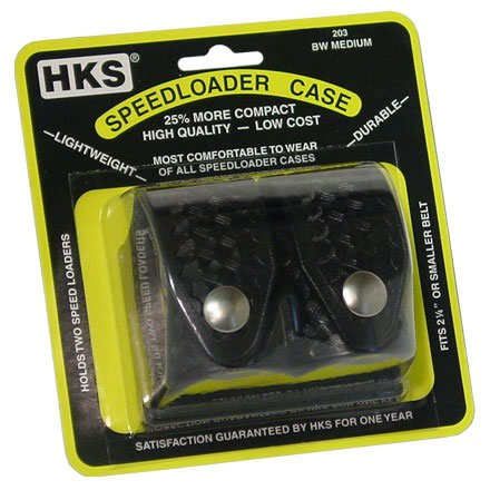HKS Basketweave Double Speedloader Cases