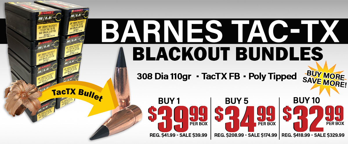 Shop Barnes 300 Blackout Bullet Bundles