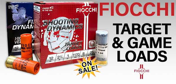 Shop Fiocchi Target and Game Loads
