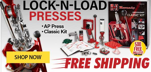 Shop Hornady Lock n Load Presses Free Shipping Deal