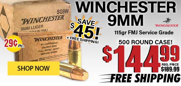 Shop winchester 9mm service grade ammunition