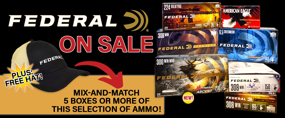 Shop Select Federal Ammo
