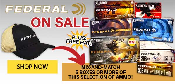 Shop Federal Ammo sale
