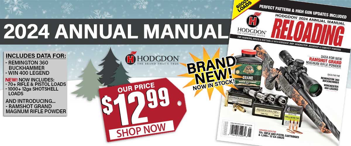 Shop Hodgdon Annual Manual 2024