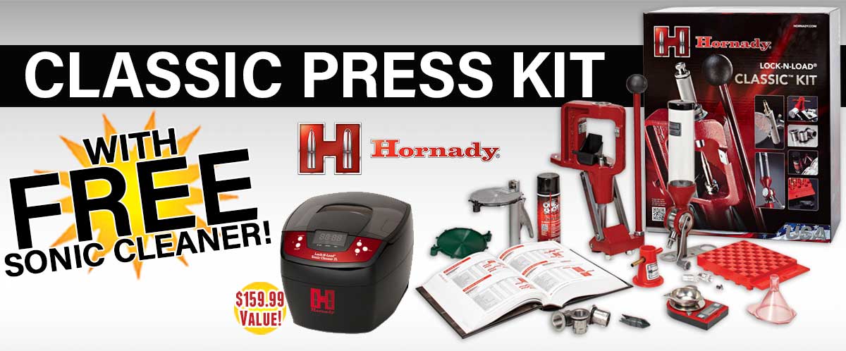 Shop Hornady Classic Kit with Sonic Cleaner