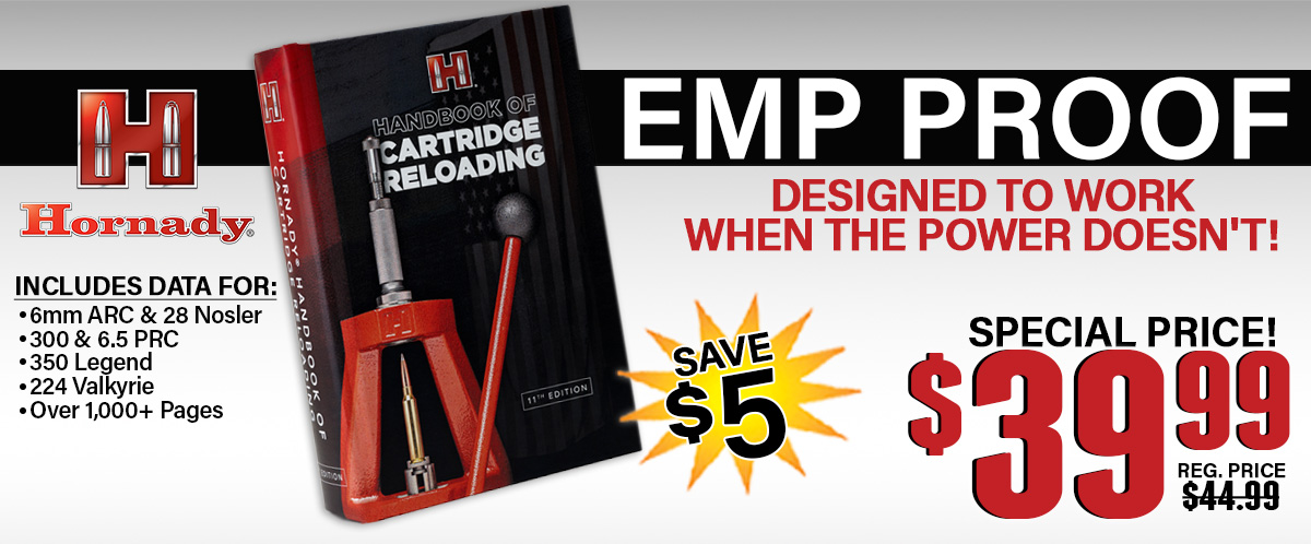 Shop Hornady 11th Edition Reloading Manual