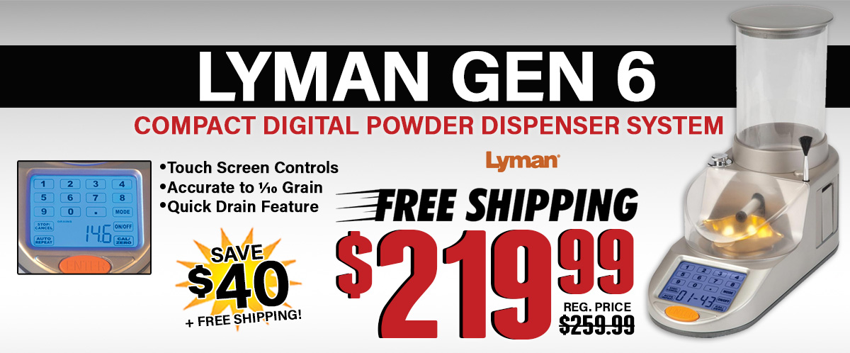 Shop Lyman Gen 6 Powder Dispenser