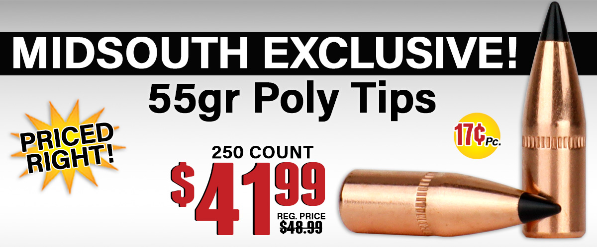 Shop Midsouth Exclusive Poly Tipped Bullets