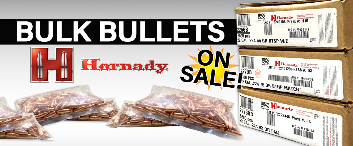 Shop Hornady Bulk Bullets Sale