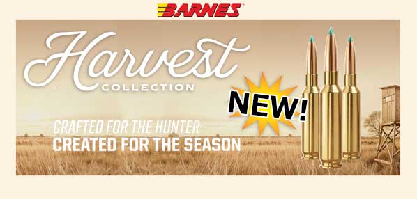 Shop New Barnes Harvest Ammunition