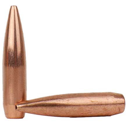 6.5mm .264 Diameter 123 Grain Boat Tail Hollow Point Match 100 Count