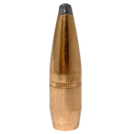 30 Caliber .308 Diameter 165 Grain Boat Tail Spire Point 100 Count With Cannelure