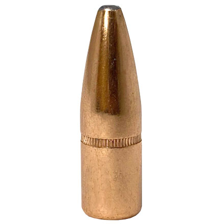 35 Caliber .358 Diameter 250 Grain Spire Point With Cannelure 100 Count