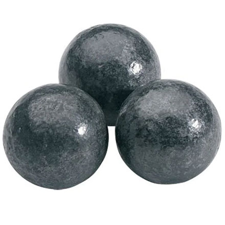 36 Caliber 0.375 Inch Diameter Lead Round Balls 100 Count