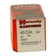 Hornady Black Powder Muzzleloading Projectiles Lead Round Ball .40  Caliber.395 Diameter Cold Swaged Pure Lead 100 Count [FC-090255260250] -  Cheaper Than Dirt