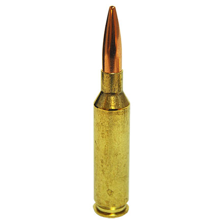6mm Creedmoor 105 Grain Boat Tail Hollow Point Black 20 Rounds
