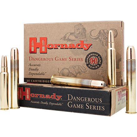 375 H&H 300 Grain (DGS) Dangerous Game Solid 20 Rounds