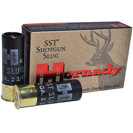 Hornady SST Slug 12 Gauge 2-3/4" 300 Grain Super Shock Tip 5 Rounds