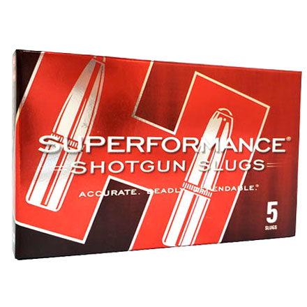 12 Gauge Superformance Mono Flex Slug 2-3/4" 300 Grain 5 Rounds