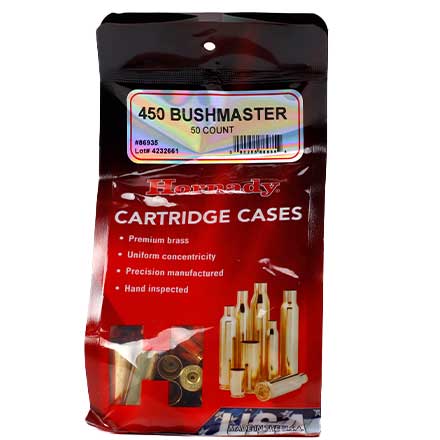 450 Bushmaster Unprimed Rifle Brass 50 Count