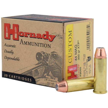 44 Mag 300 Grain XTP Jacketed Hollow Point 20 Rounds