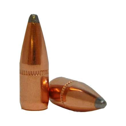 Varmint Nightmare 22 Caliber .224 Diameter 55 Grain Boat Tail Soft Point w/Cannelure 2000 Count
