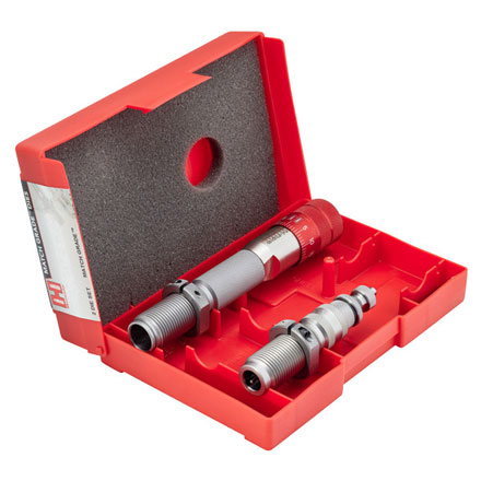 300 Norma Magnum Premium Match Grade 2 Die Set with Click-Adjust Seating Micrometer
