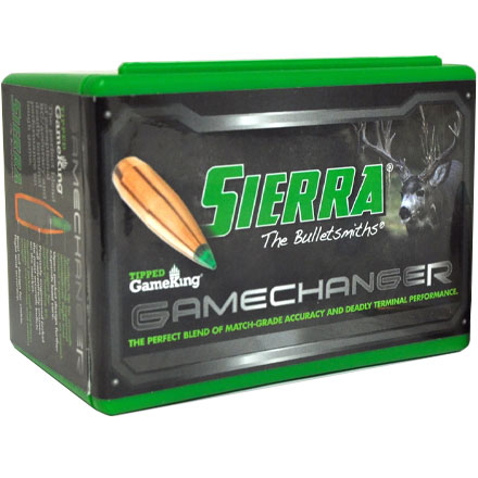 22 Caliber .224 Diameter 62 Grain SBT Game Changer 500 Count