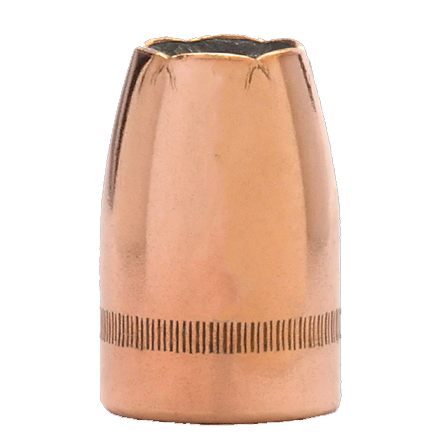 9mm .355 Diameter 124 Grain Jacketed Hollow  Point V-Crown 100 Count