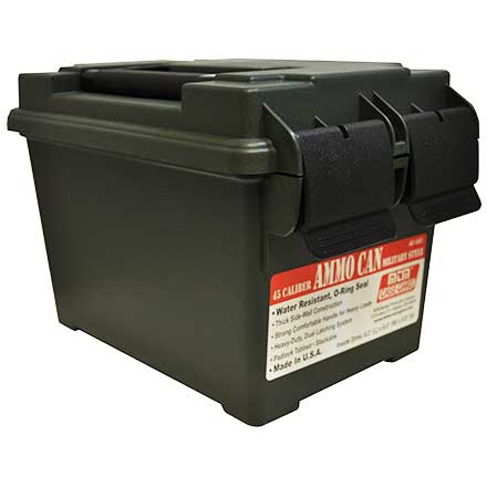45 Caliber Ammo Can Forest Green