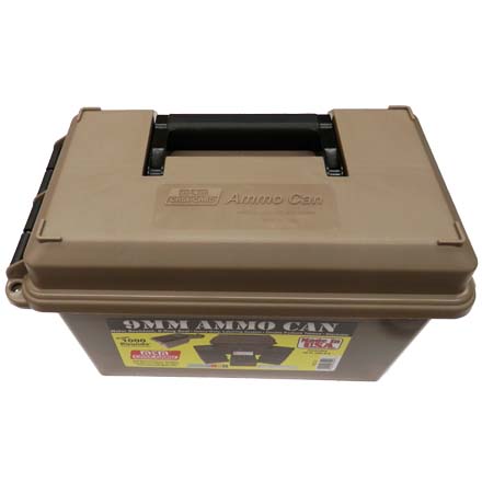 9mm Ammo Can (Includes 10 P-100-9S Ammo Boxes) Dark Earth