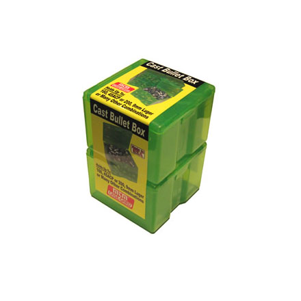 Cast Bullet Box 2 Pack Clear Green