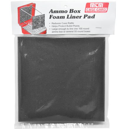 Ammo Box Foam Liner 7.25"x7.25" X 1/2" Cut to Fit
