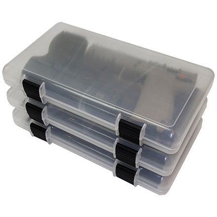 In-Safe Large Hangun Clear Storage Case 3 Pack