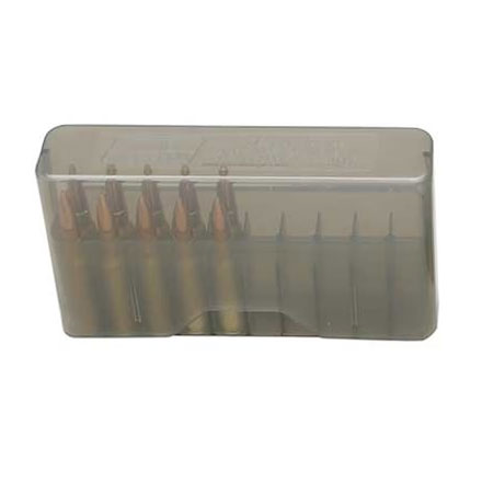 Slip Top 20 Round Ammo Box WSM 45-70 to 30-30 Clear Smoke