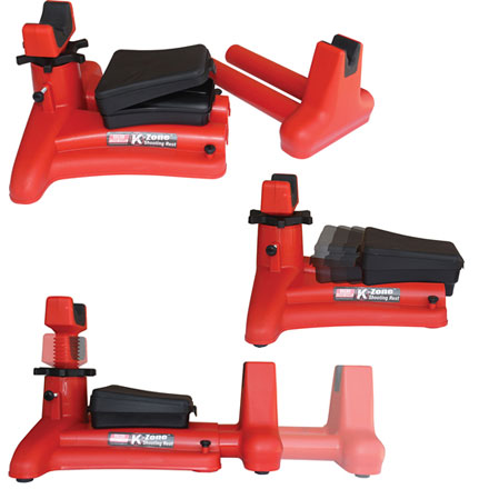 K Zone Shooting Rest Red