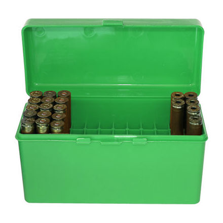 Flip Top 60 Round Ammo Box .243 /308  Green