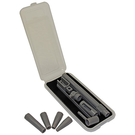 Screw-It Deluxe Bore Guide Kit Clear Grey