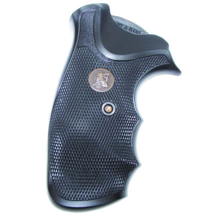 S&W "J" Frame Round Butt Gripper Grip With Finger Grooves