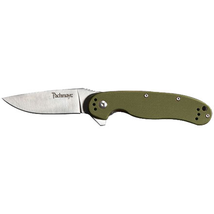 Pachmayr Snare Folding Knife 2.85" Droppoint Blade OD Green