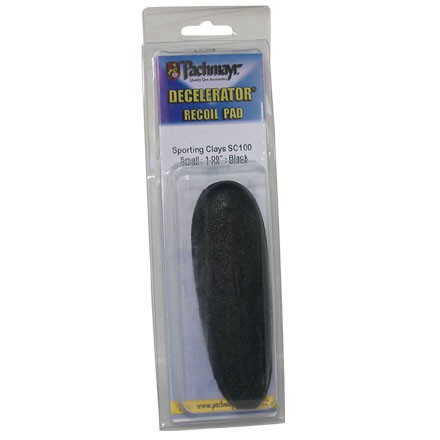 SC100 Decel. Sporting Clay Pad Skeet Small Black Leather 1