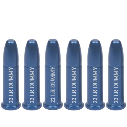 A-Zoom 22 Long Rifle Action Proving Rimfire Dummy Rounds (6 Pack)