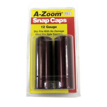 A-Zoom 12 Gauge Metal Snap Caps (2 Pack)