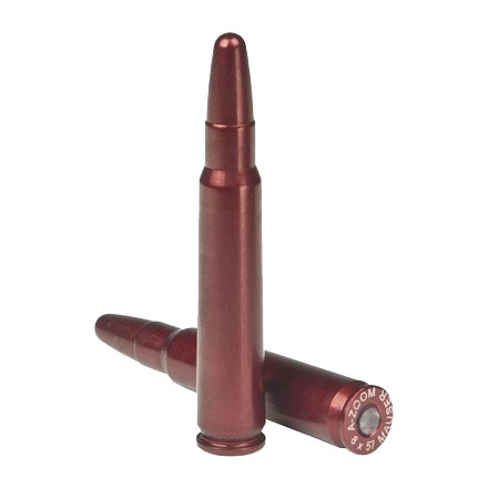 A-Zoom 8x57 Mauser Metal Snap Caps (2 Pack)