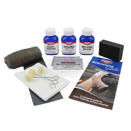 Complete Perma Blue Liquid Gun Blue Kit