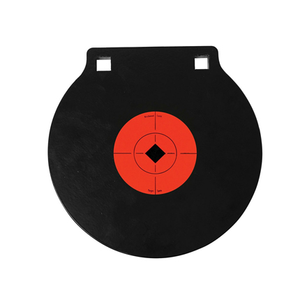 8" Gong Two Hole 3/8" AR500 Steel Target