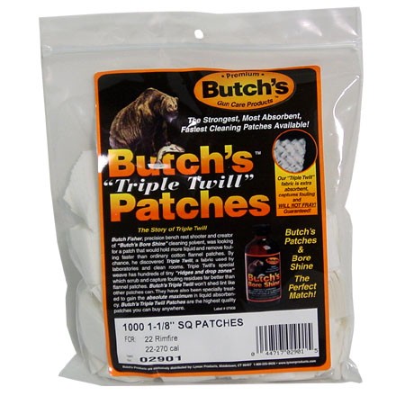 Butch's Triple Twill Cleaning Patch 1-1/8