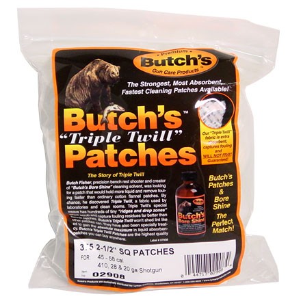 Butch's Triple Twill Cleaning Patch 2-1/2