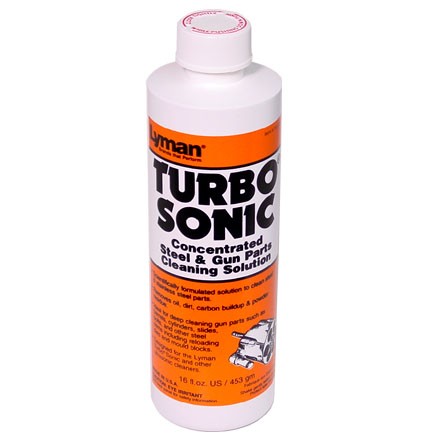 Turbo Sonic Gun Parts Cleaning Solution 16 Oz