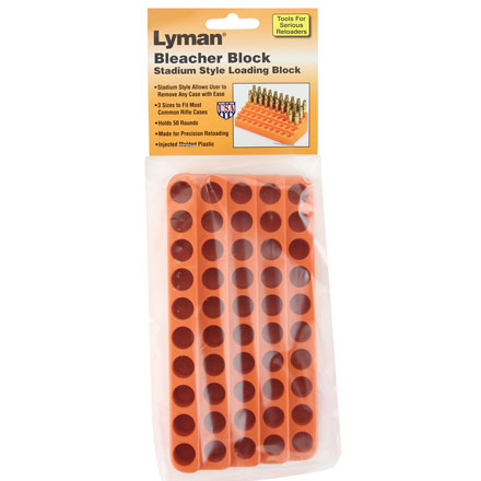 4 mixed Lyman Bleacher Block Stadium Style Loading Blocks for Rifle and pistol 